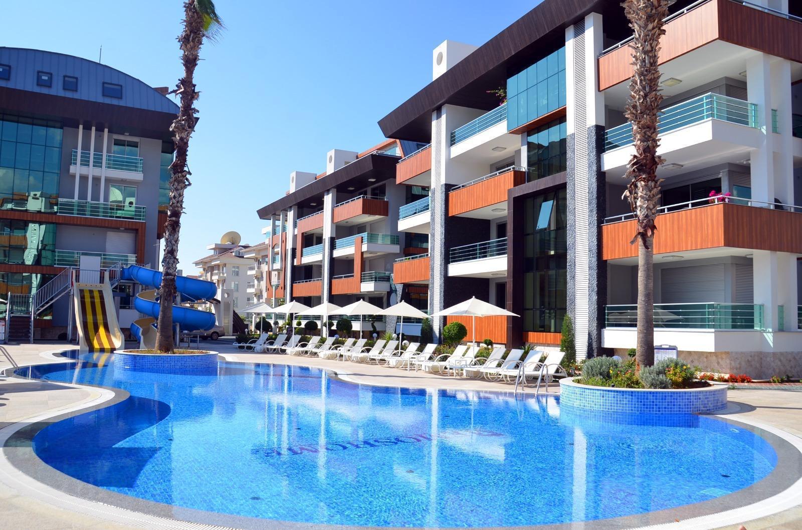 Image of A luxurious 2+1 apartment with an area of 130 m² in the center of Oba.